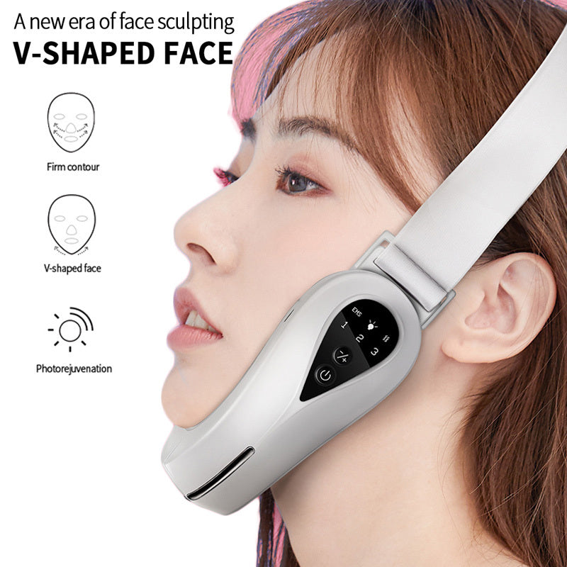 EMS Facial Lifting Massager — V-Shape Face Tightening Device