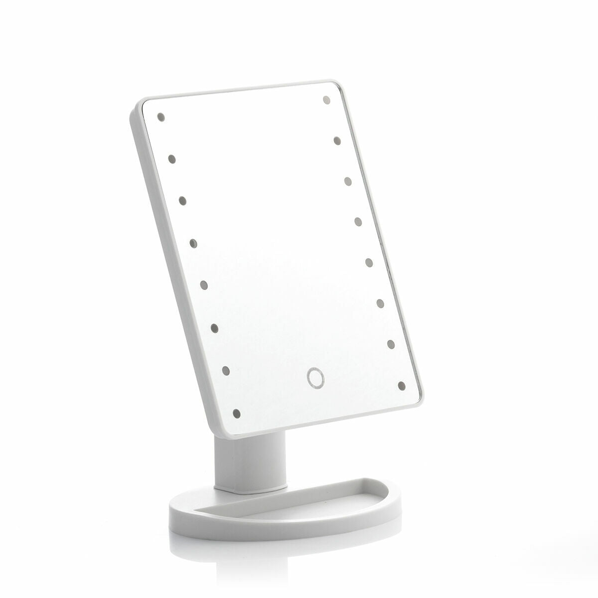 Touch LED Makeup Mirror — Adjustable Brightness Vanity Light