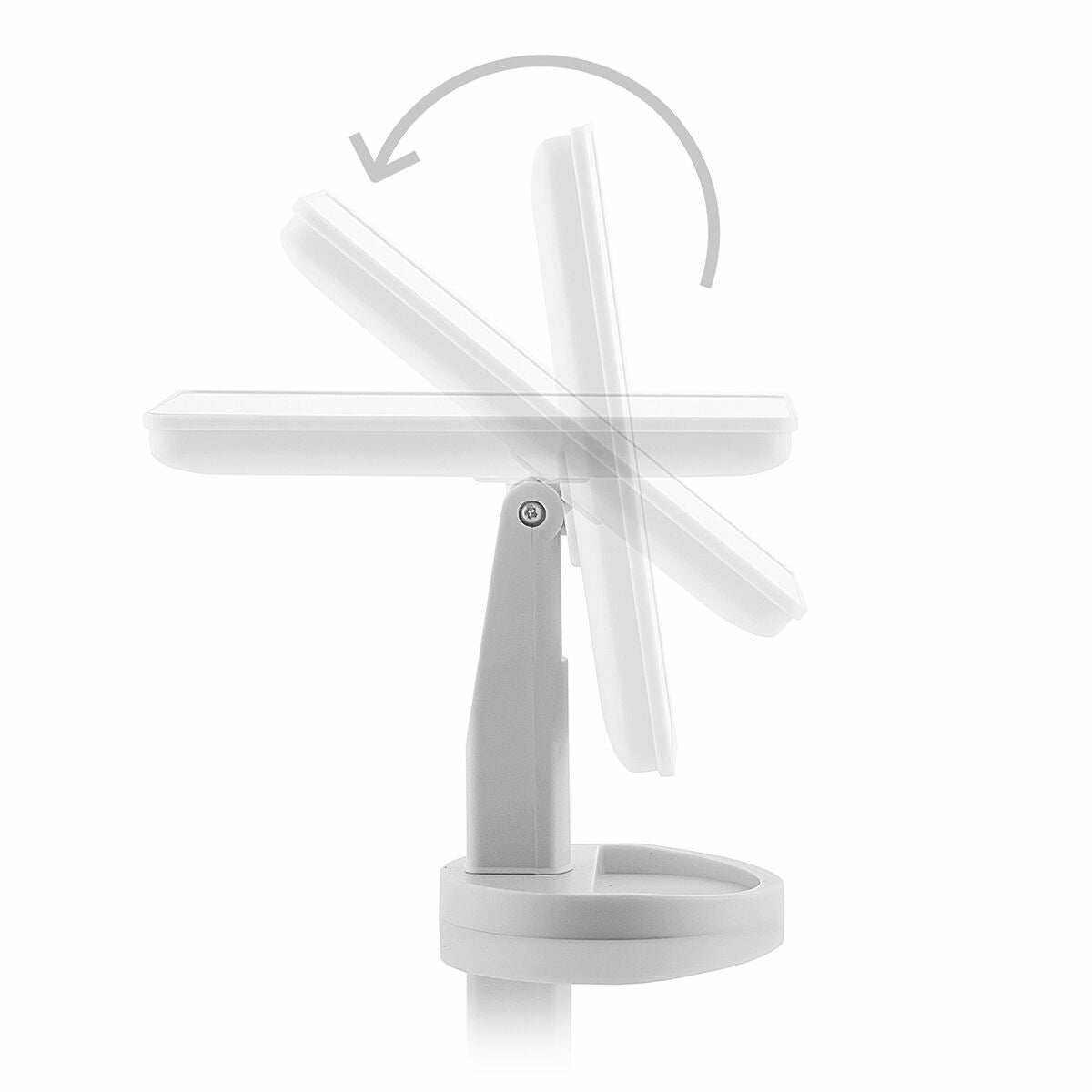 Touch LED Makeup Mirror — Adjustable Brightness Vanity Light
