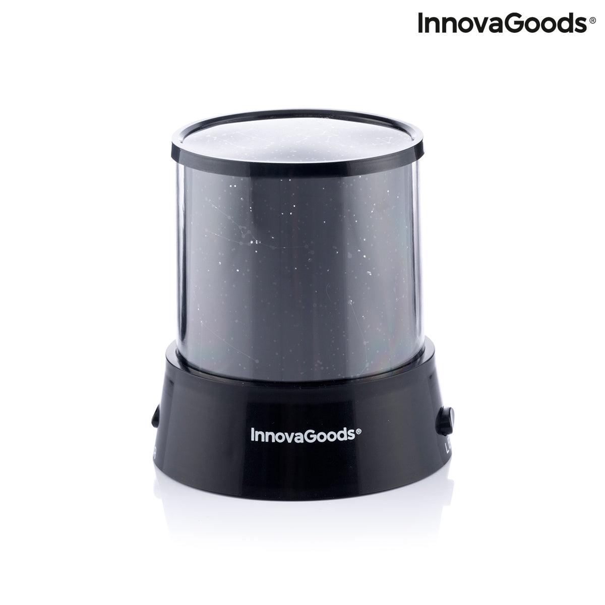 LED Galaxy Projector on white background