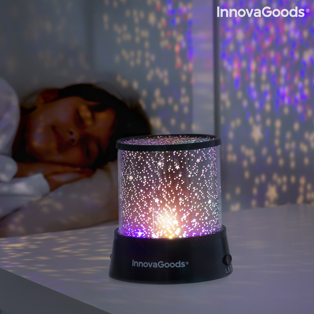 Star LED Projector — Starry Night Light for Kids & Adults