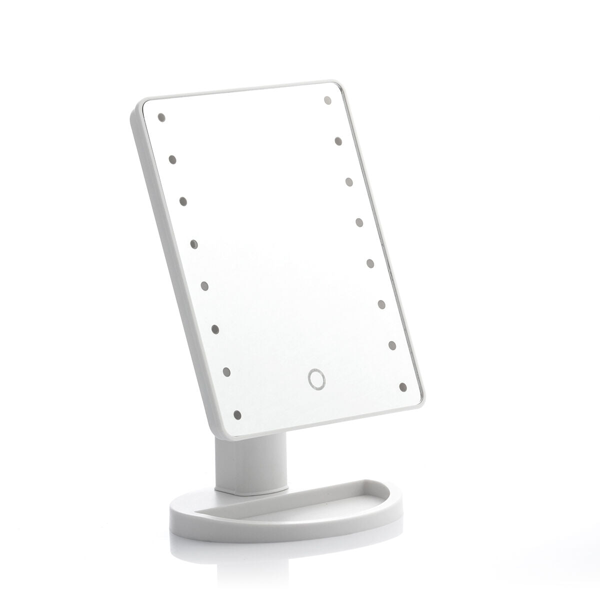 Touch LED Makeup Mirror — Adjustable Brightness Vanity Light