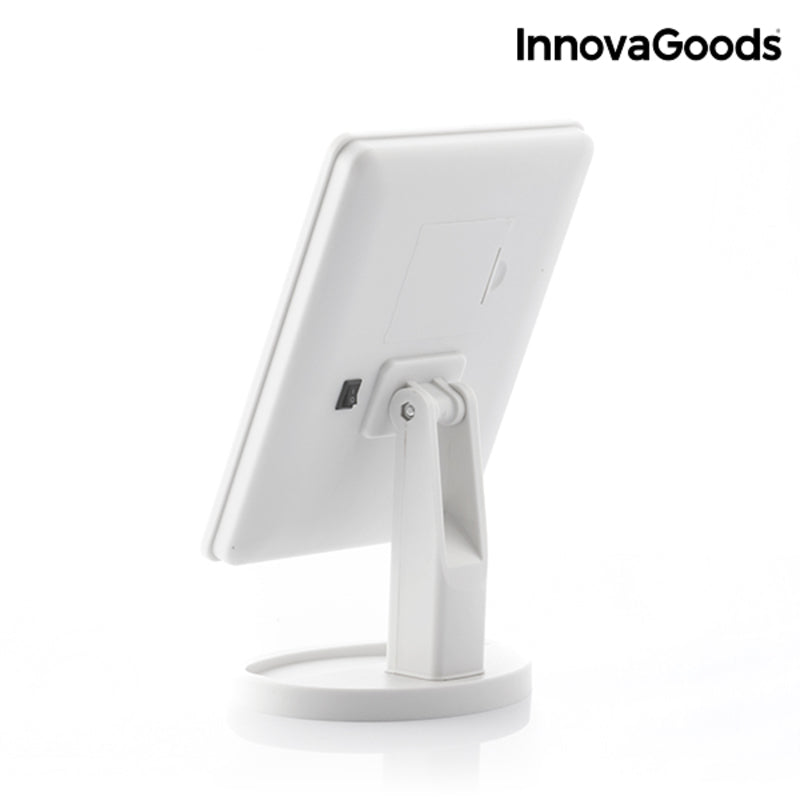 Touch LED Makeup Mirror — Adjustable Brightness Vanity Light