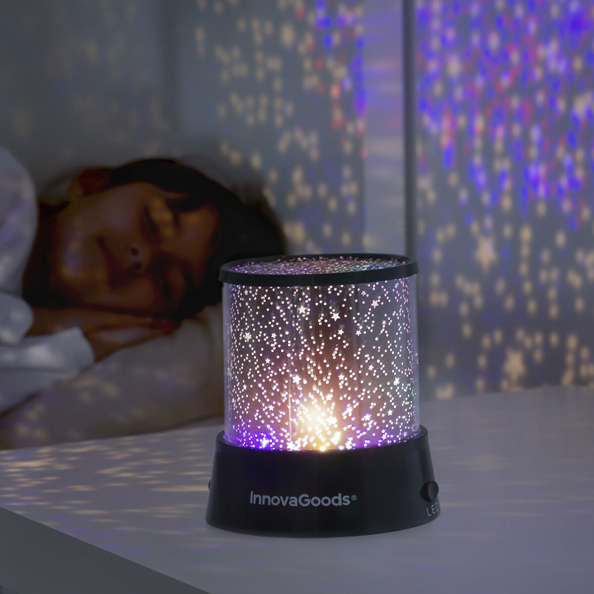 Star LED Projector — Starry Night Light for Kids & Adults
