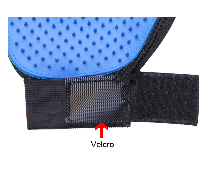 Pet Hair Remover Grooming Gloves — Dogs & Cats