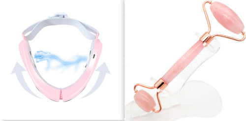 EMS Facial Lifting Massager — V-Shape Face Tightening Device